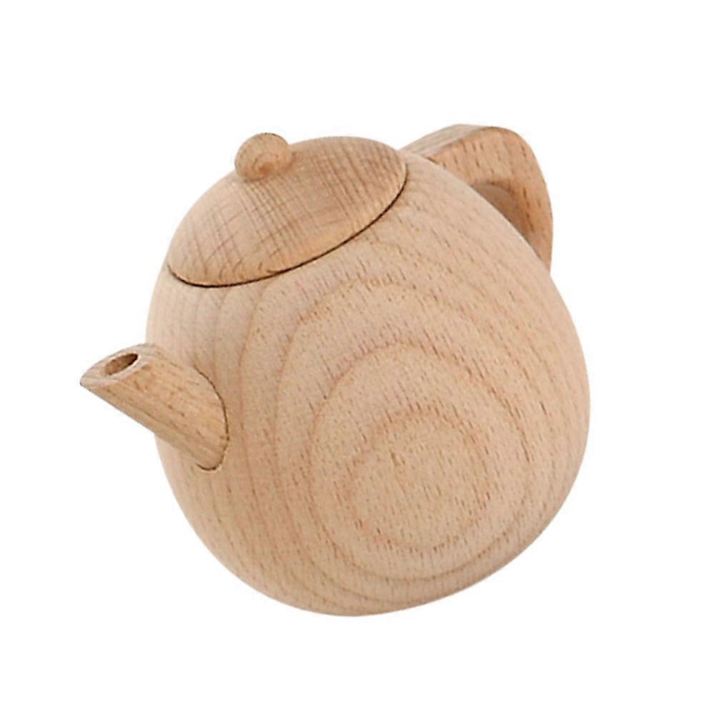 Beige Pretend Play Tea Set for Kids Made of Safe PP Material Great for Doll 1PC Size S