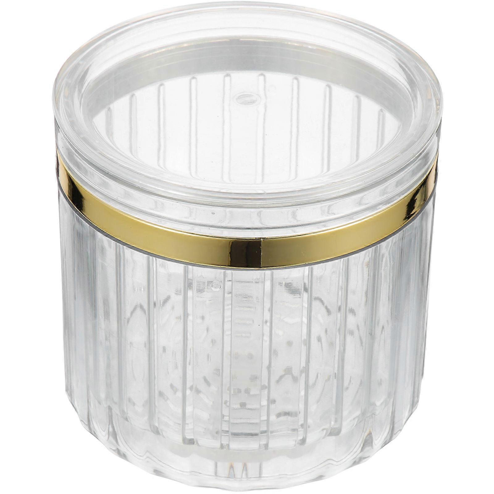 Vegetable Storage Box For Refrigerator Food Preservation With Sealed Storage Function In Golden Color 1Pcs