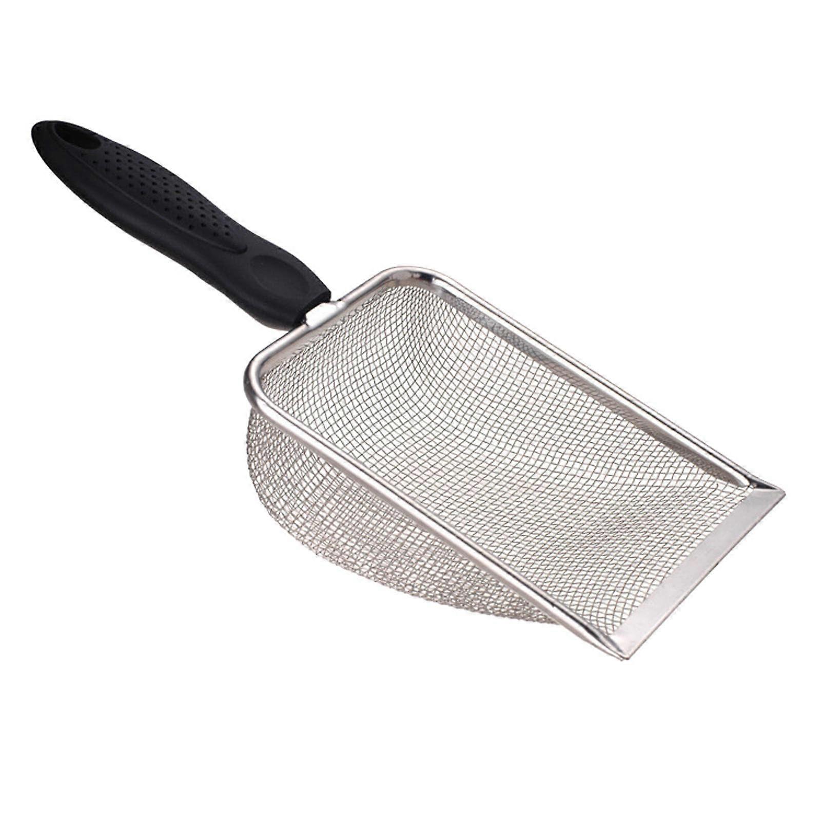 Reptile Shovel with Sieve, Cleaning Tool for Pet Sand, Style 1, Durable Material, Ideal for Terrarium Maintenance