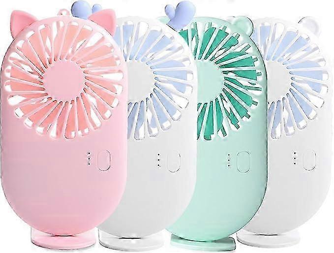 Handheld Fan Mini Fan 4 Pack