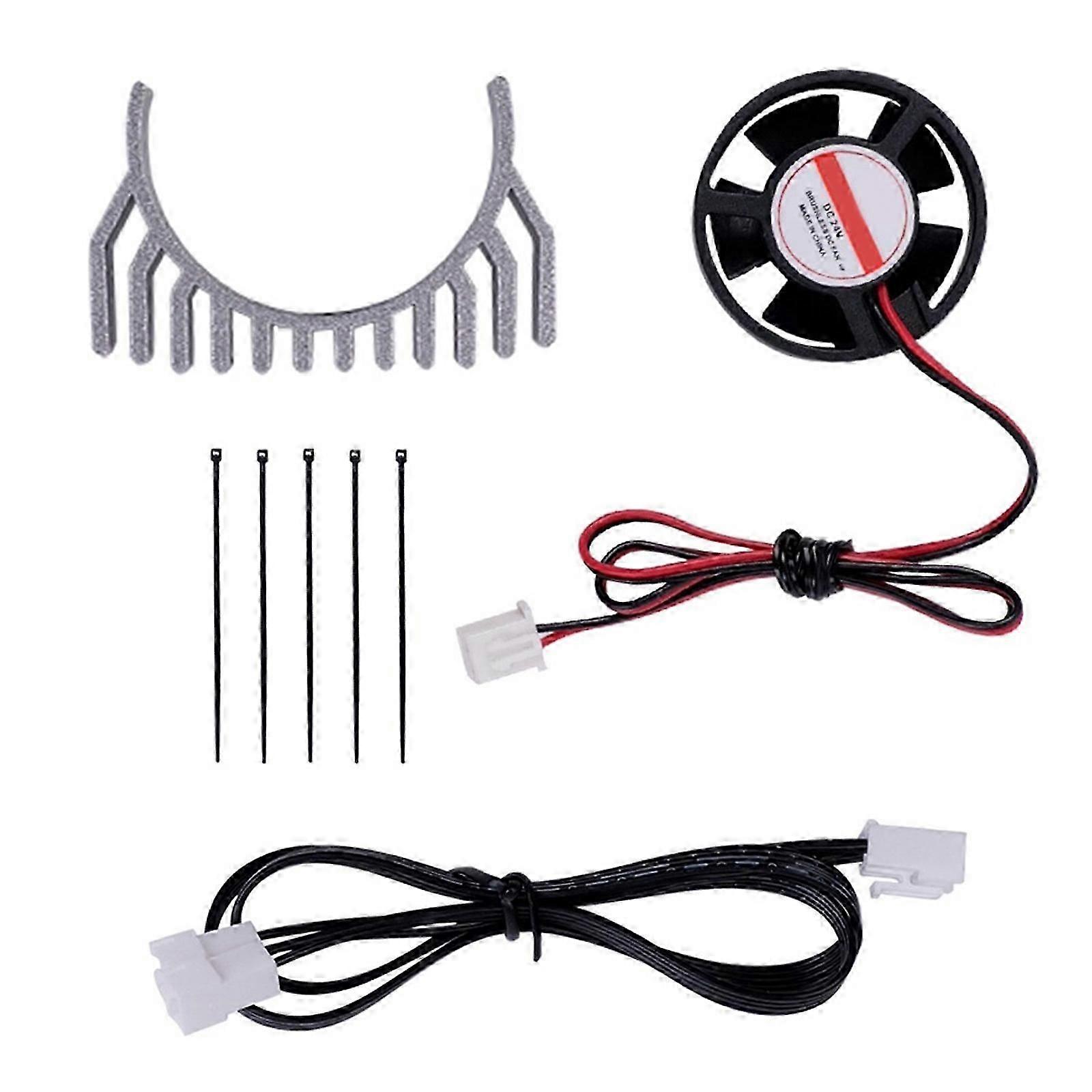 Σετ ανεμιστήρα ψύξης κινητήρα εξωθητή για εκτυπωτή K1 K1C 3D που δεν χρειάζεται επαγγελματικά εργαλεία