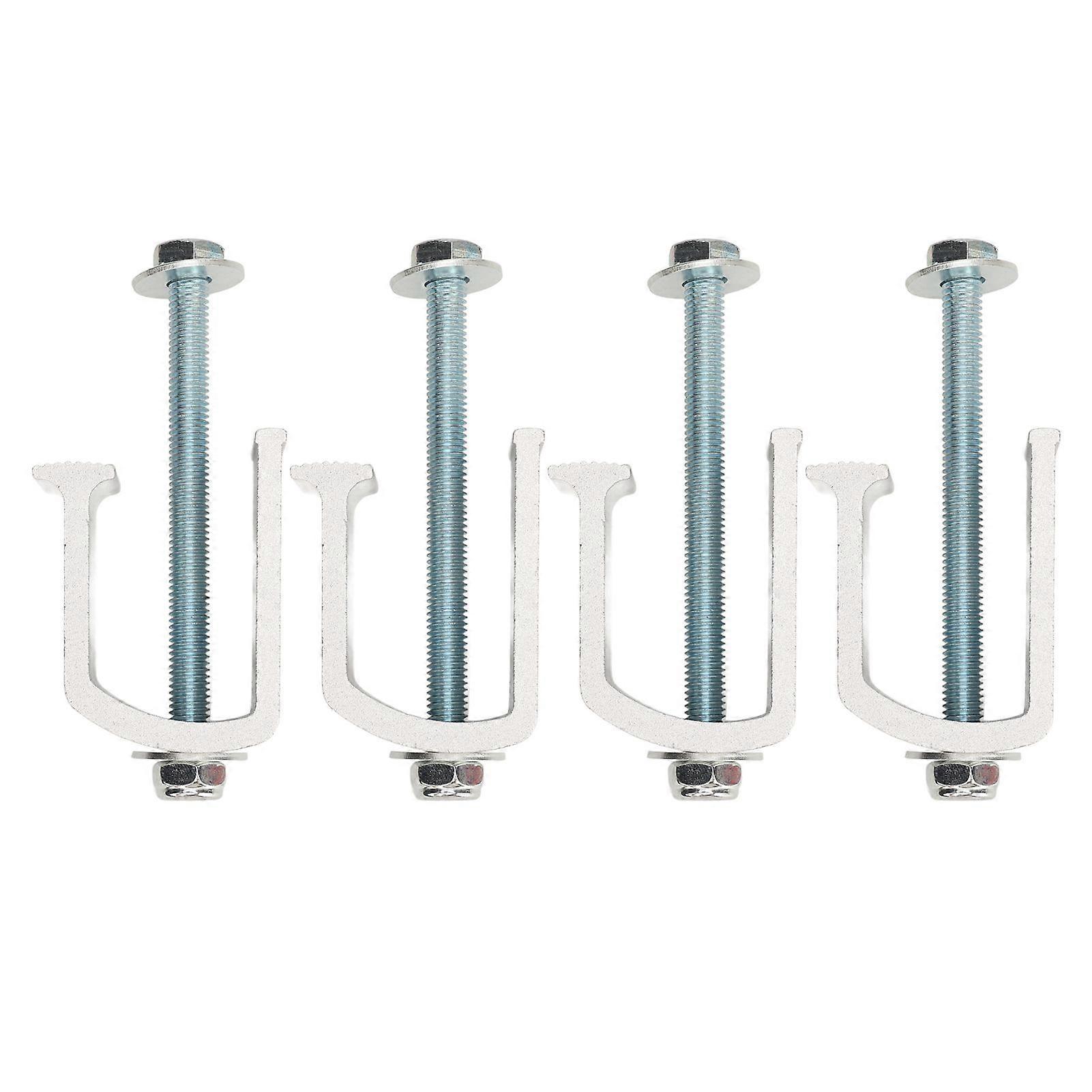 long durability tie down clamp for vehicles 4 sets rust proof