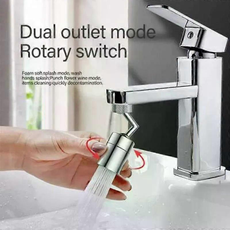 Universal Anti Splash Filter Faucet 720 Water Rotation Water Outlet Water Flow Reducer Spray Head With 4 Layers Net Filter