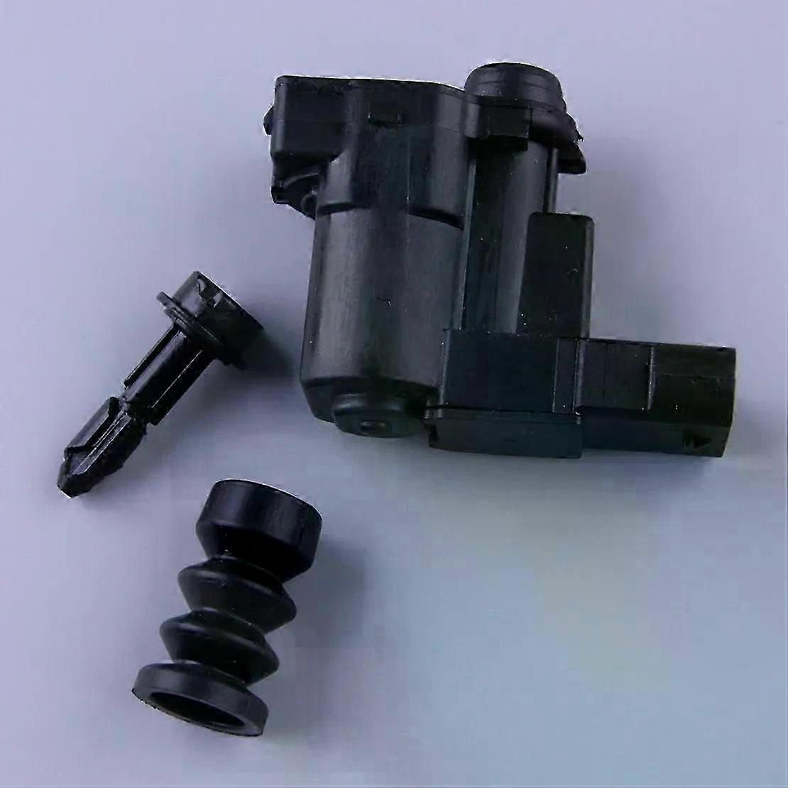 Bränsletanklock Dörrlock Lås Spänne Ställdon Motor Snäppfjäder Stift Spärr passar för Jeep Renegade Compass 2018 2019-2022 Svart