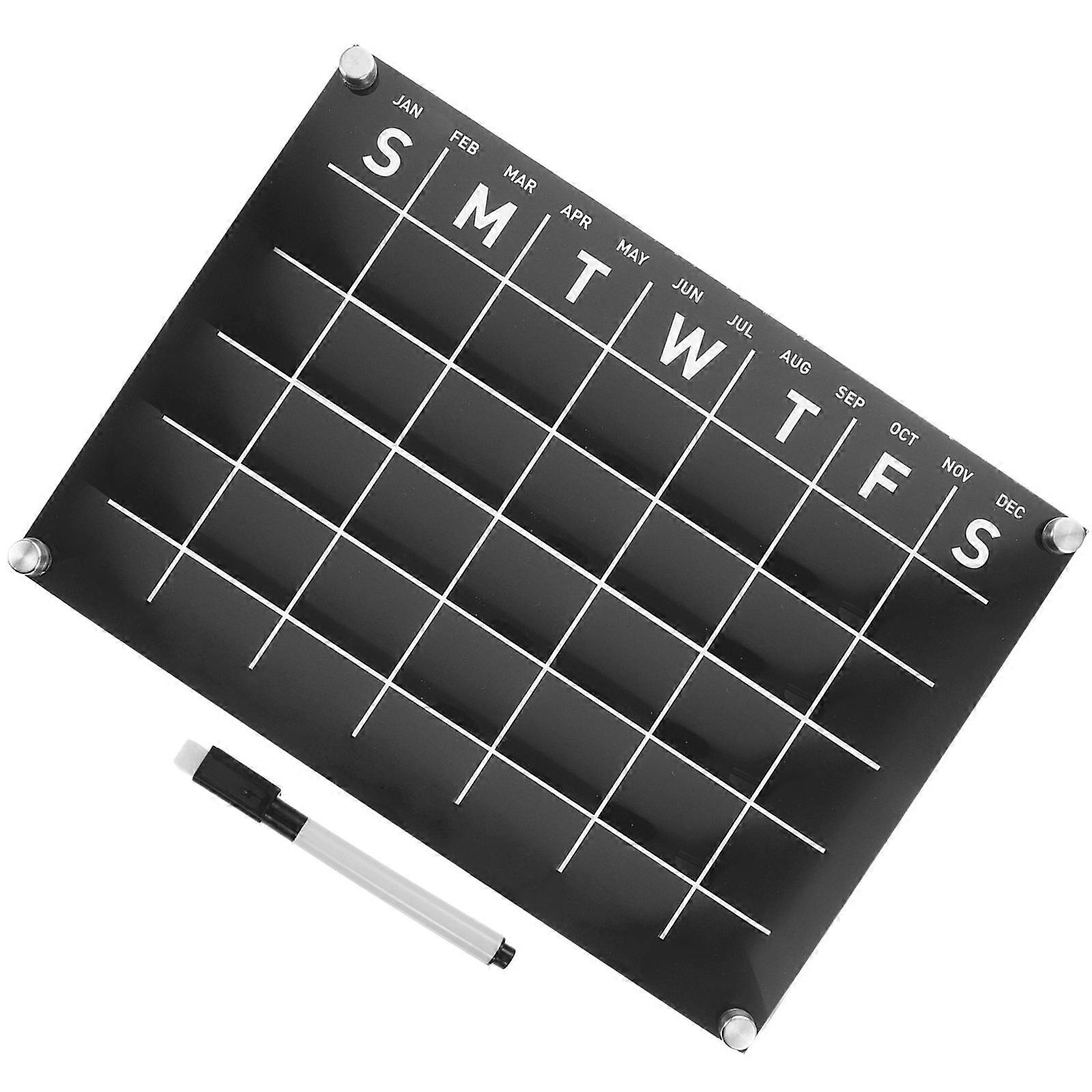 Desk Bulletin Board Creative Message Board Families Refrigerator Use 29.7X21CM Graffiti 1Pack