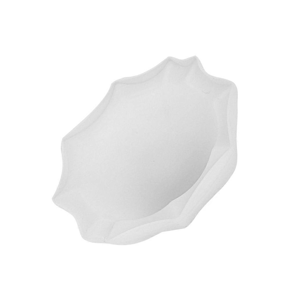 Resin Tray Molds Creative Shape Mold Ideal For Craft Making 6.1X6.1X2in White 1Set