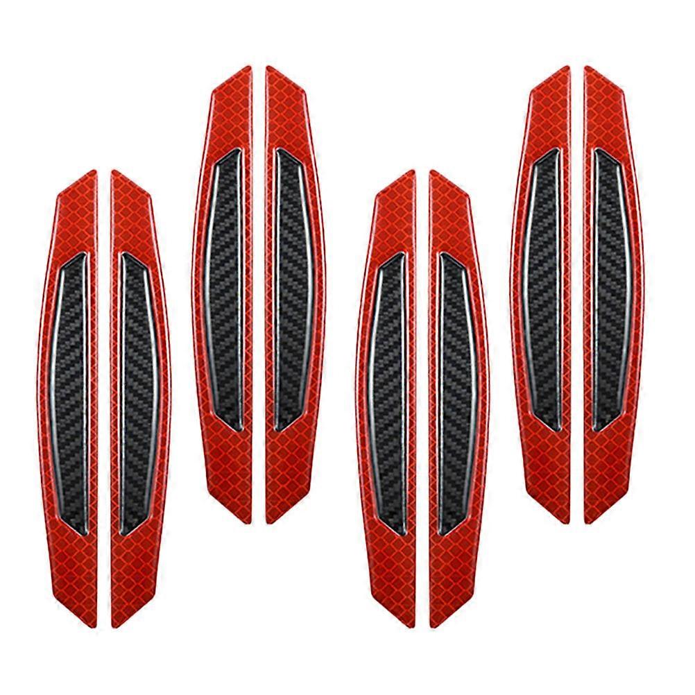 Multi Color Reflective Decals For Car Body Accessories Suitable For Bad Weather 16.8x3.2cm Safety Warning High Reflective Performance 4Set