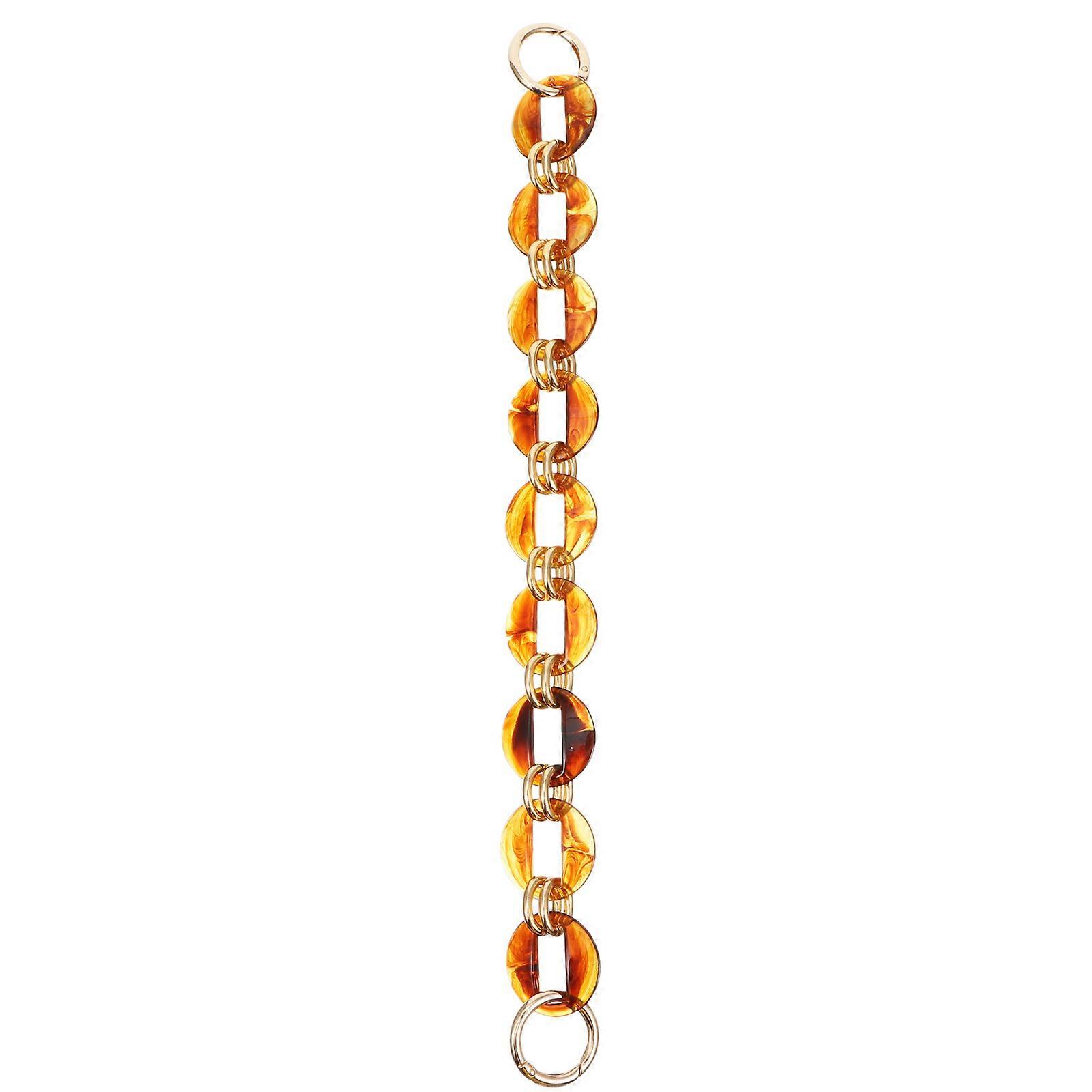 Multi Colored DIY Handbag Chain Strap For Gift Giving Enthusiasts 3.7x42cm Sturdy 1Pcs