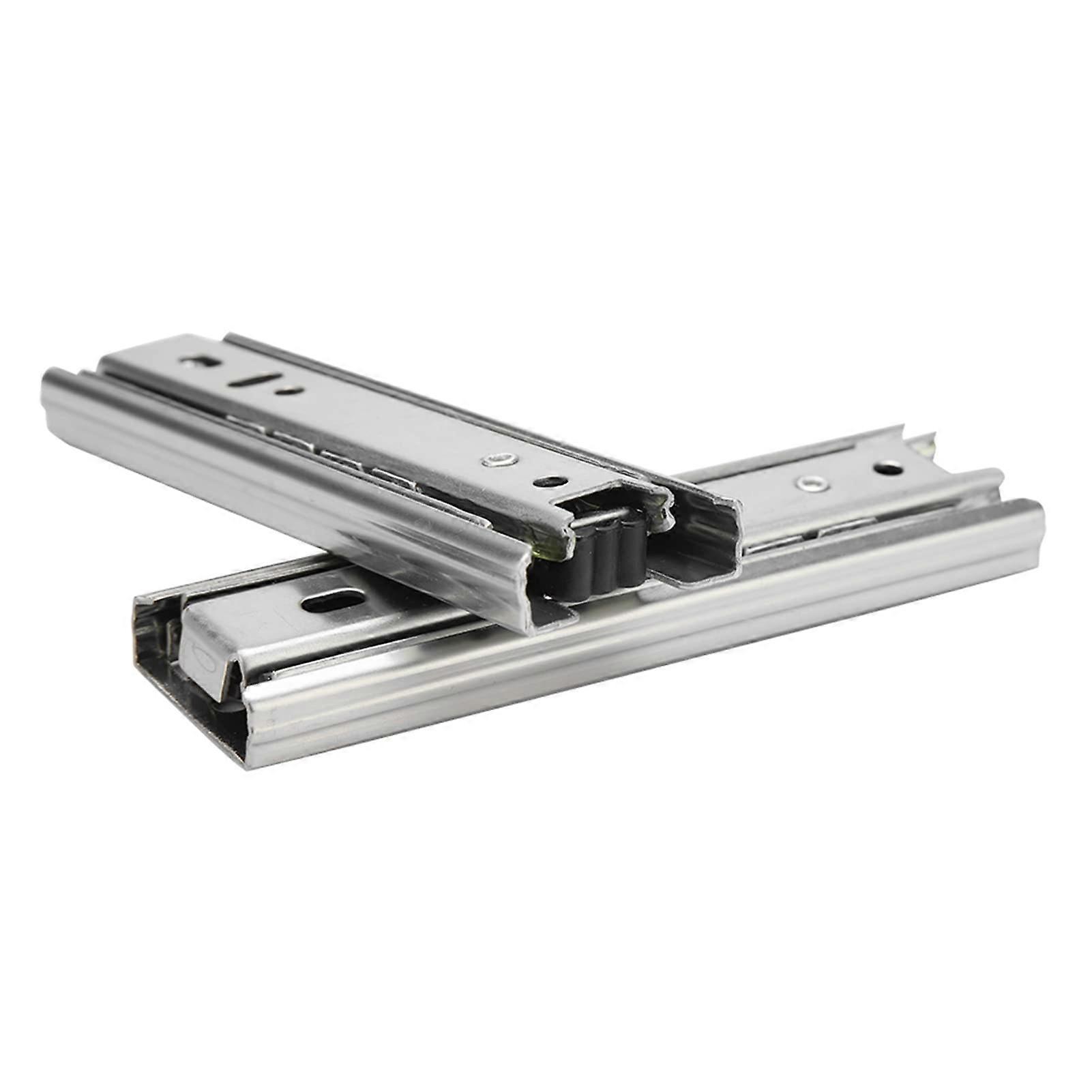 Drawer Slides Full-Extension Ball-Bearing, 5-Inch, Kitchen Cabinet And Wardrobe, 2-Piece Set