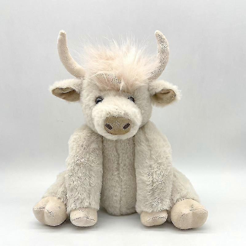 Scottish Handmade Highland Cattle, Highland Cow Stuffed Animal Plush Toy