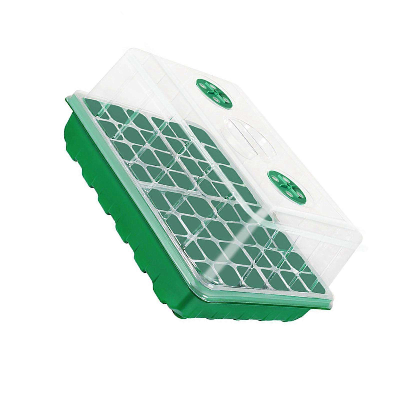 Multifuntional  Starter Trays Seedling Development Box for Nurturing Youthful Seedling in Any Growing Environment Multicolor