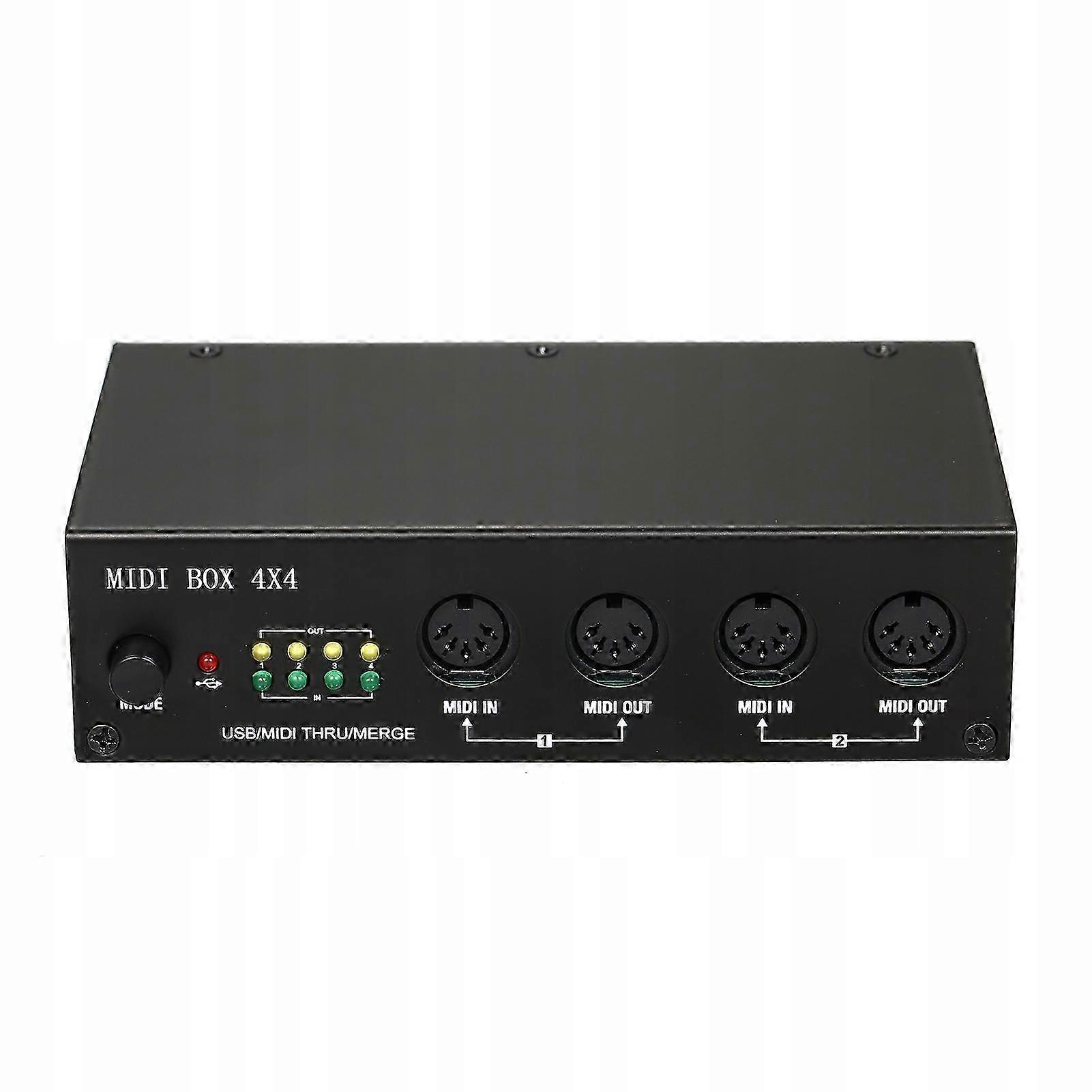 Um4x4 Usb Midi Interface 4 In /4 Out 64 Midi