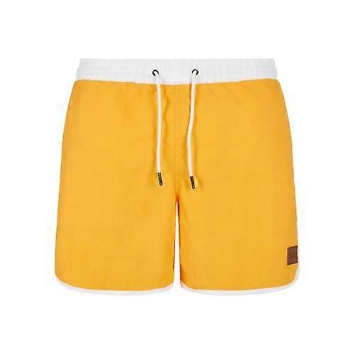 Urban Classics Mens Retro Swim Shorts