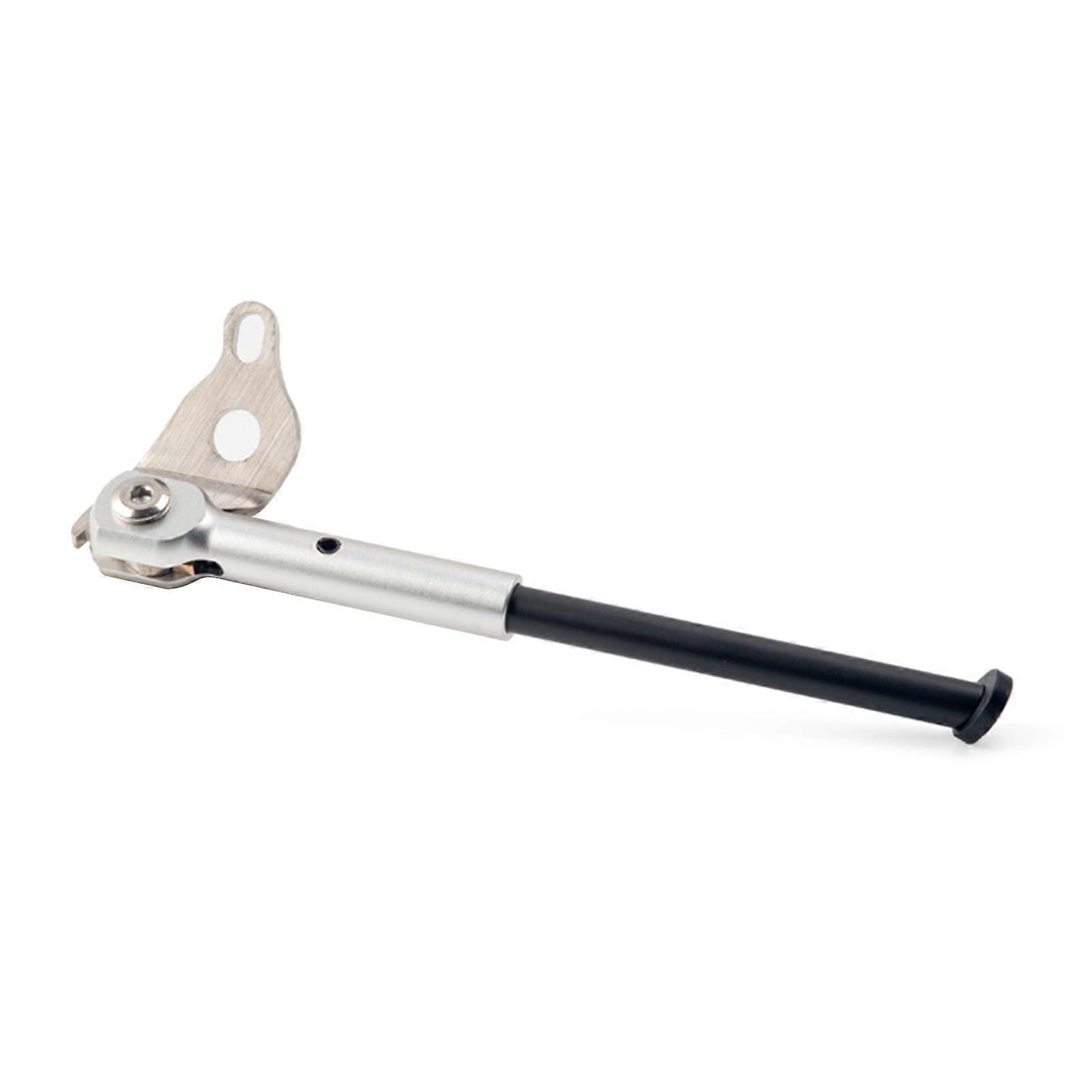 Aluminium Alloy Folding Bike Kickstand Adjustable Non-Slip Bicycle Stand for Rear Parking Compatible with Most Models