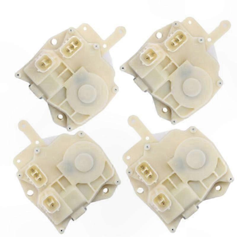 4Pcs Door Lock Actuator Set Compatible with Vehicles