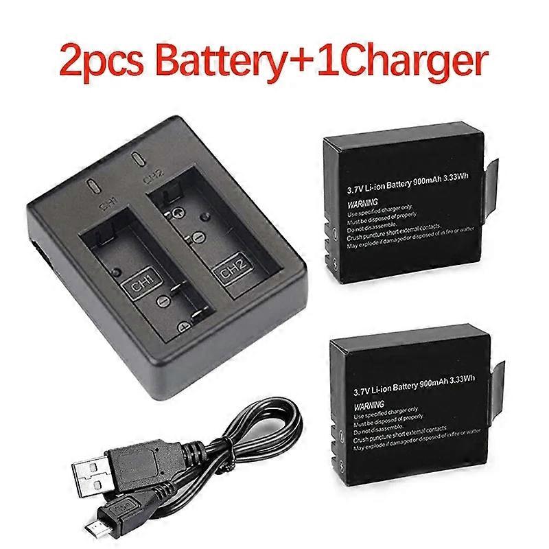 3.7V 900mAh Li-ion Rechargeable Battery for SJCAM SJ4000 WiFi SJ5000 WiFi SJ6000 SJ7000 WIFi M10