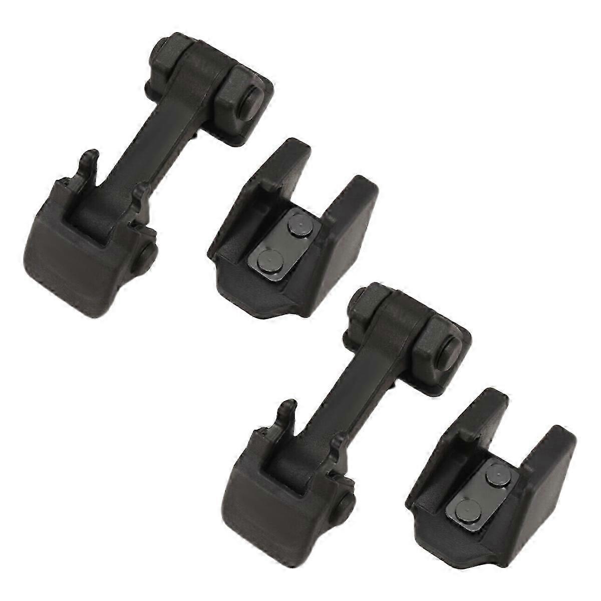 Replacement Front Hood Latch Assembly Kit 55395653AF/55395652AC for Jeep Wrangler JK 2007-2018