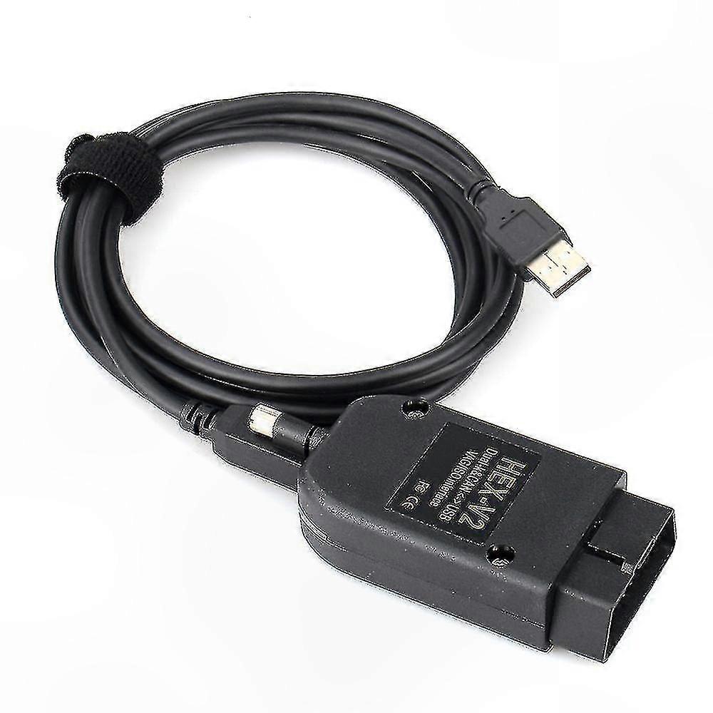 OBD2 USB Diagnostic Cable Interface for Vehicle Scanning and Analysis