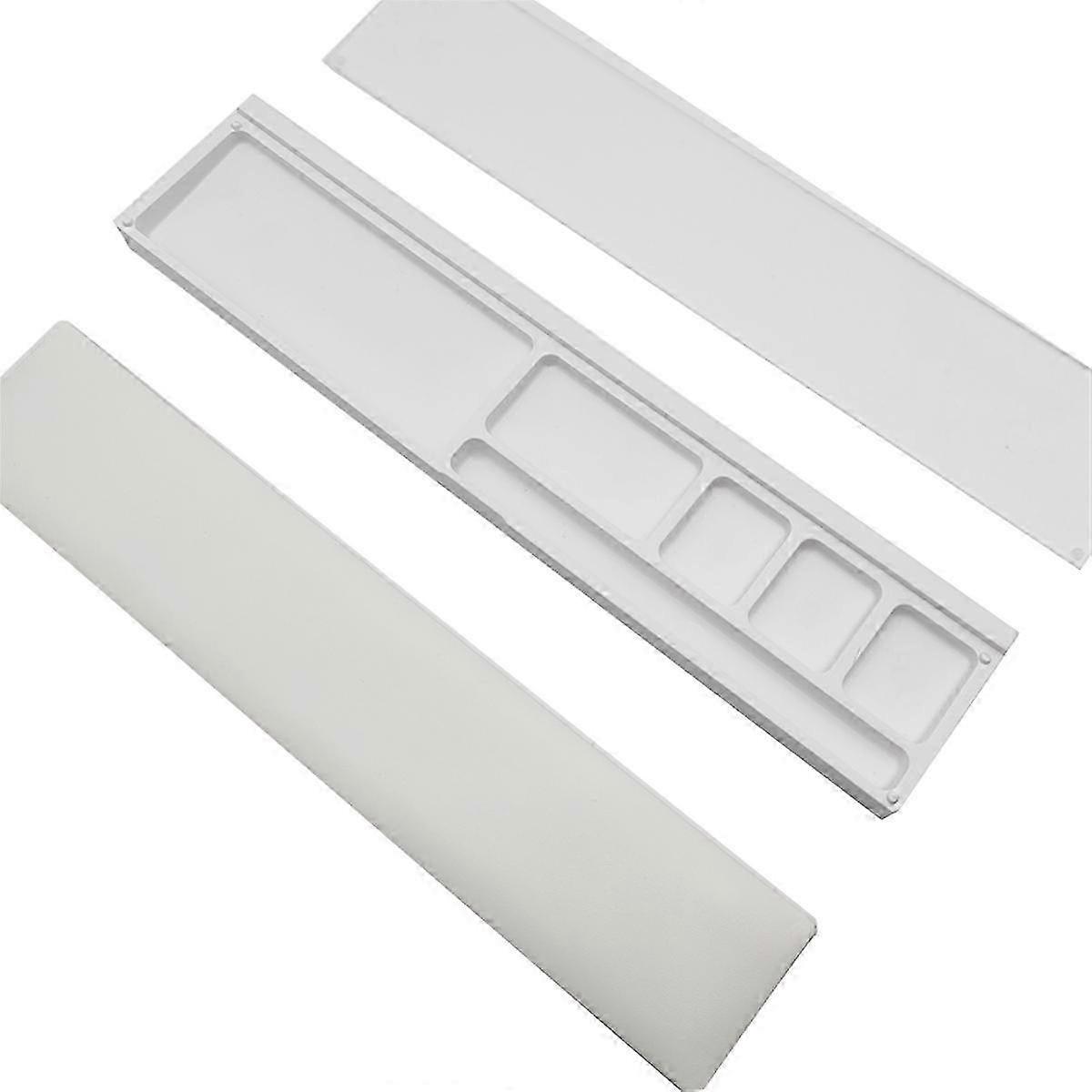 Optimized Keyboard Wrist Rest Pad: Ergonomic Soft Storage Box for Typing Pain Relief, Designed for Students & Gamers