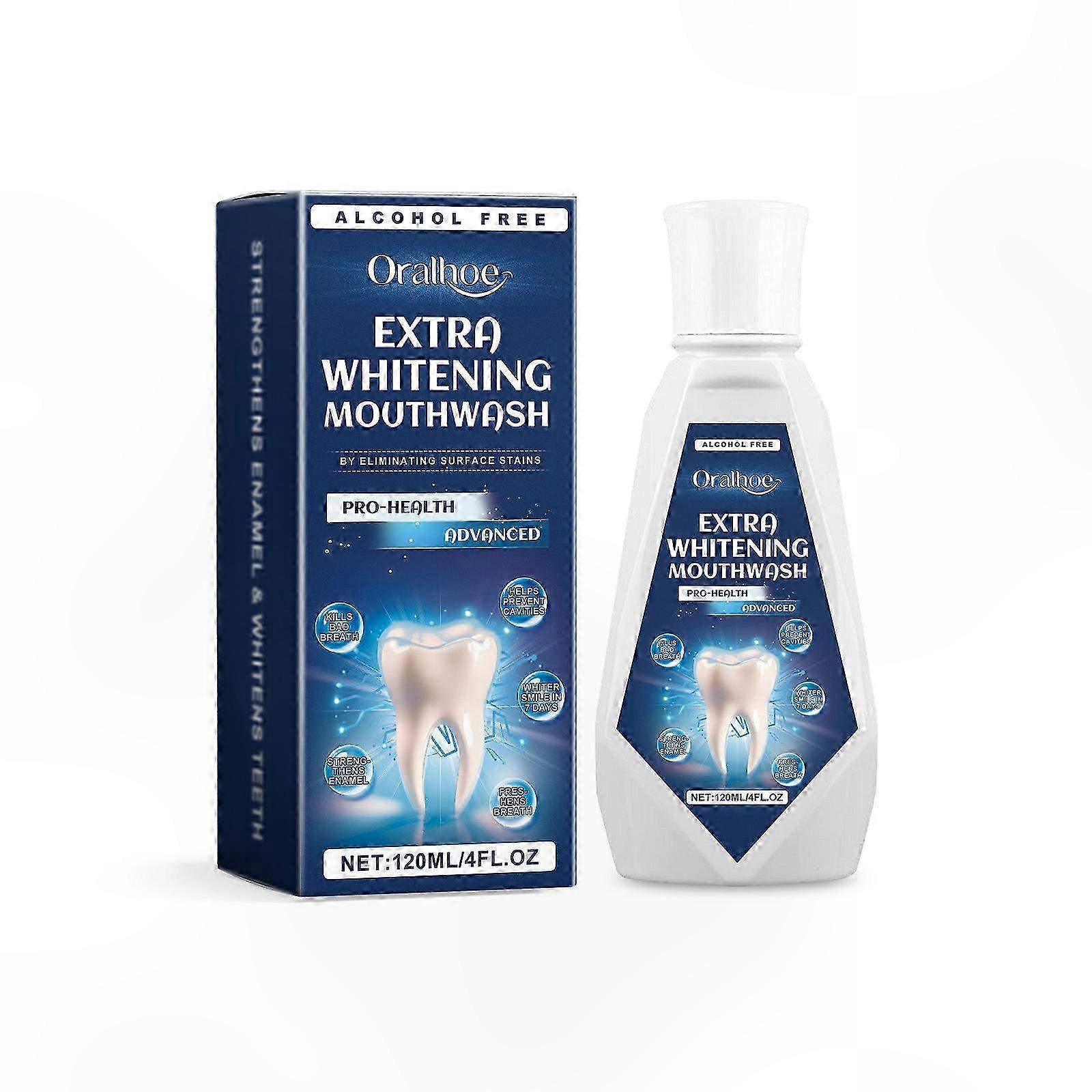 Fresh Mint Daily Mouthwash for Bad Breath Removal and Mild Odor Control