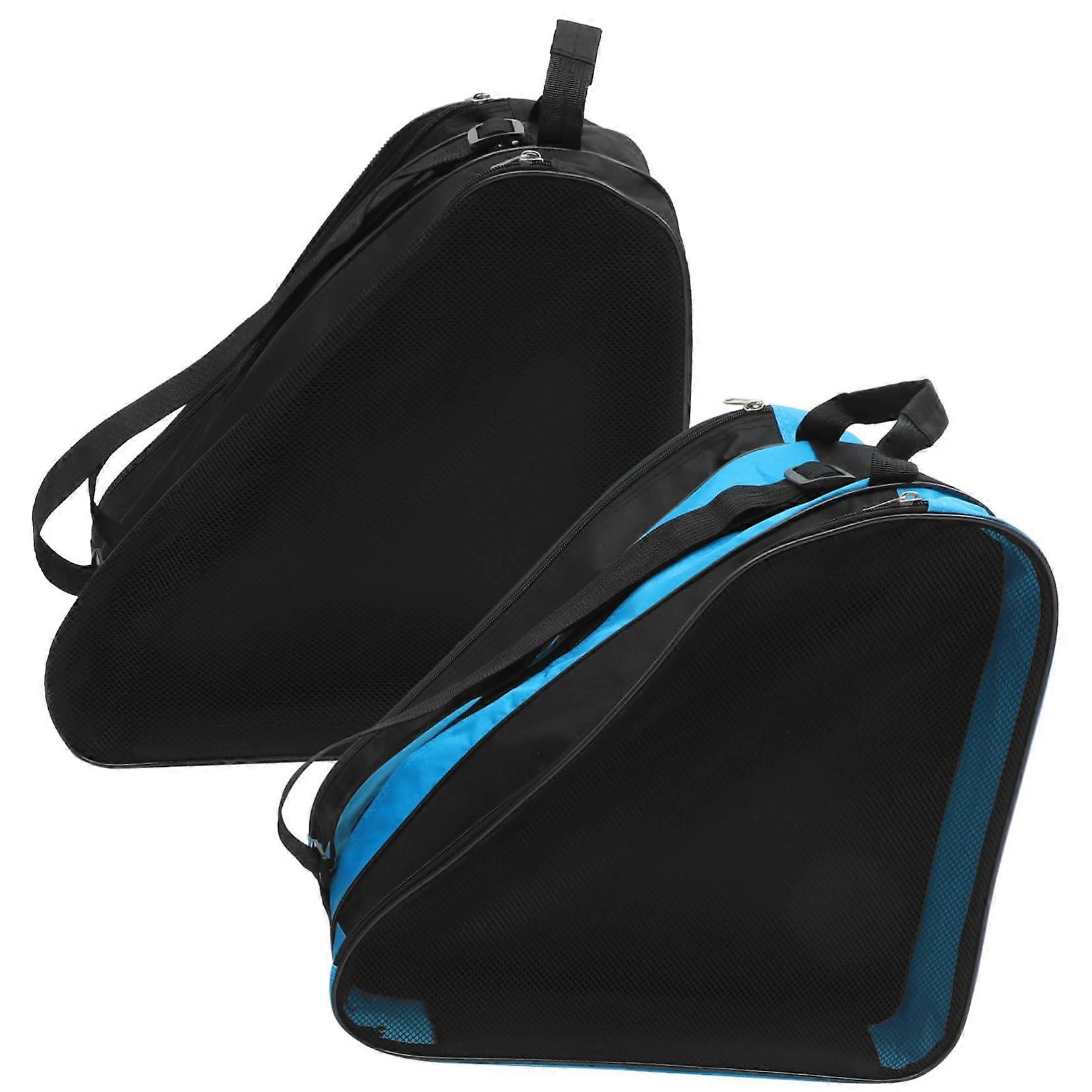 2Pcs Roller Skates Storage Pouch Organizer Bag for Shoes Accessories Durable Practical Multi-Design Easy Carrying