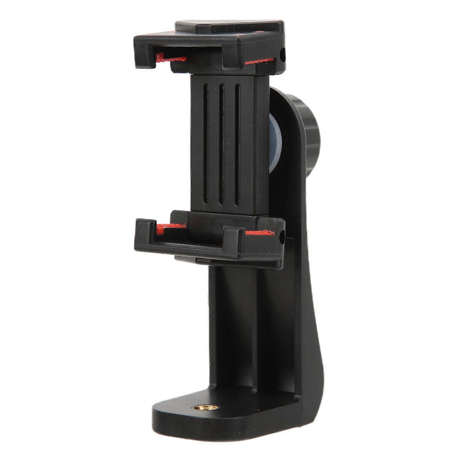 360 Rotatable Smartphone Tripod Clamp Phone Tripod Adapter Mount Selfies Live Stream