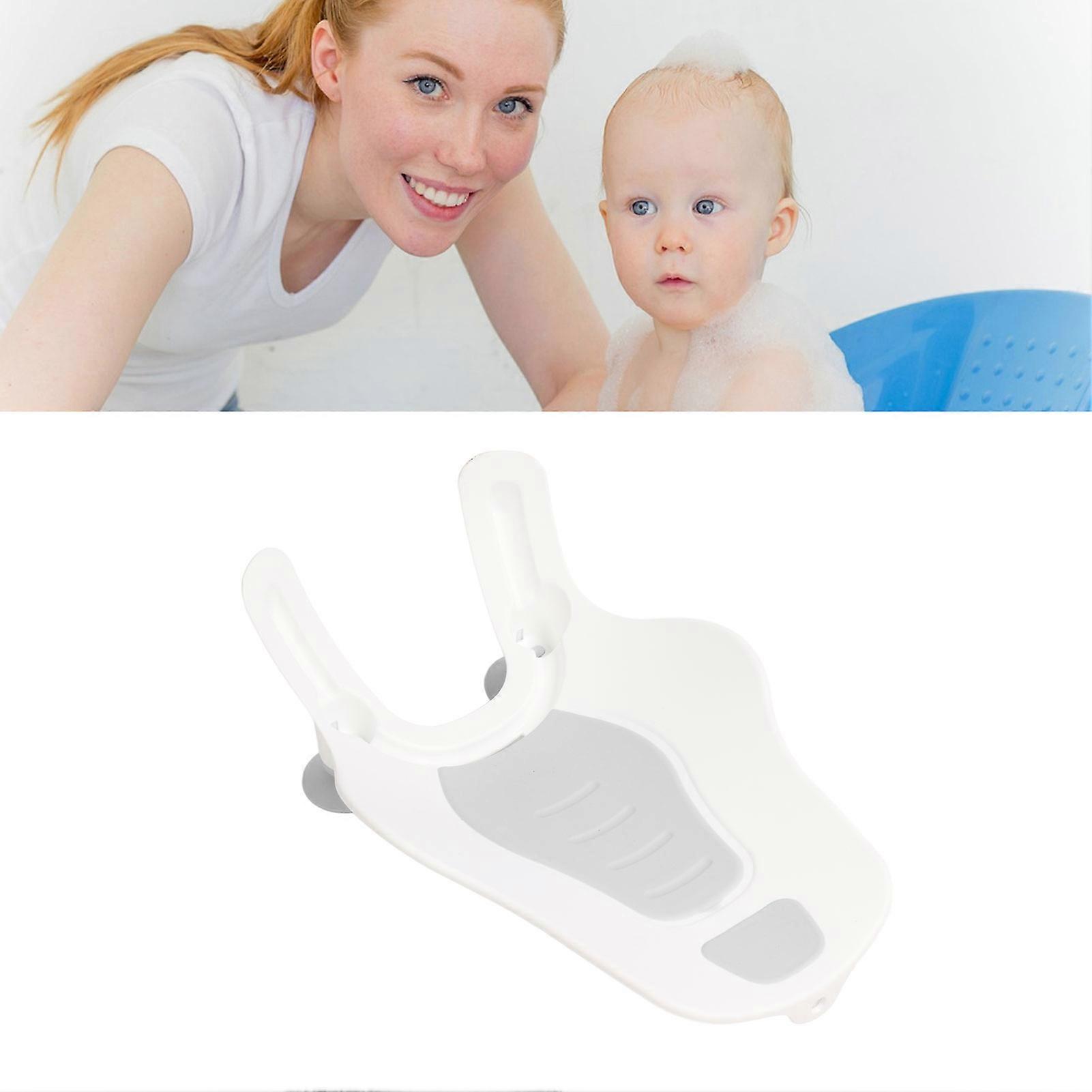 Baby Bath Support Adjustable Grey 50x32x17cm Slip Resistant