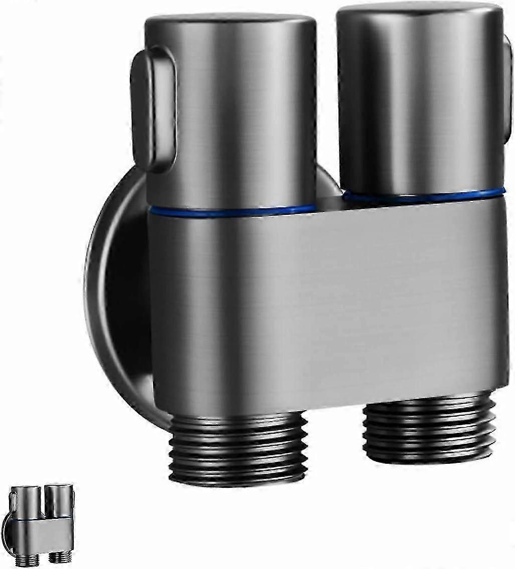 1-In-2-Out Dual Control Valve, Bathroom Faucet Double Handle Dual Control, Dual