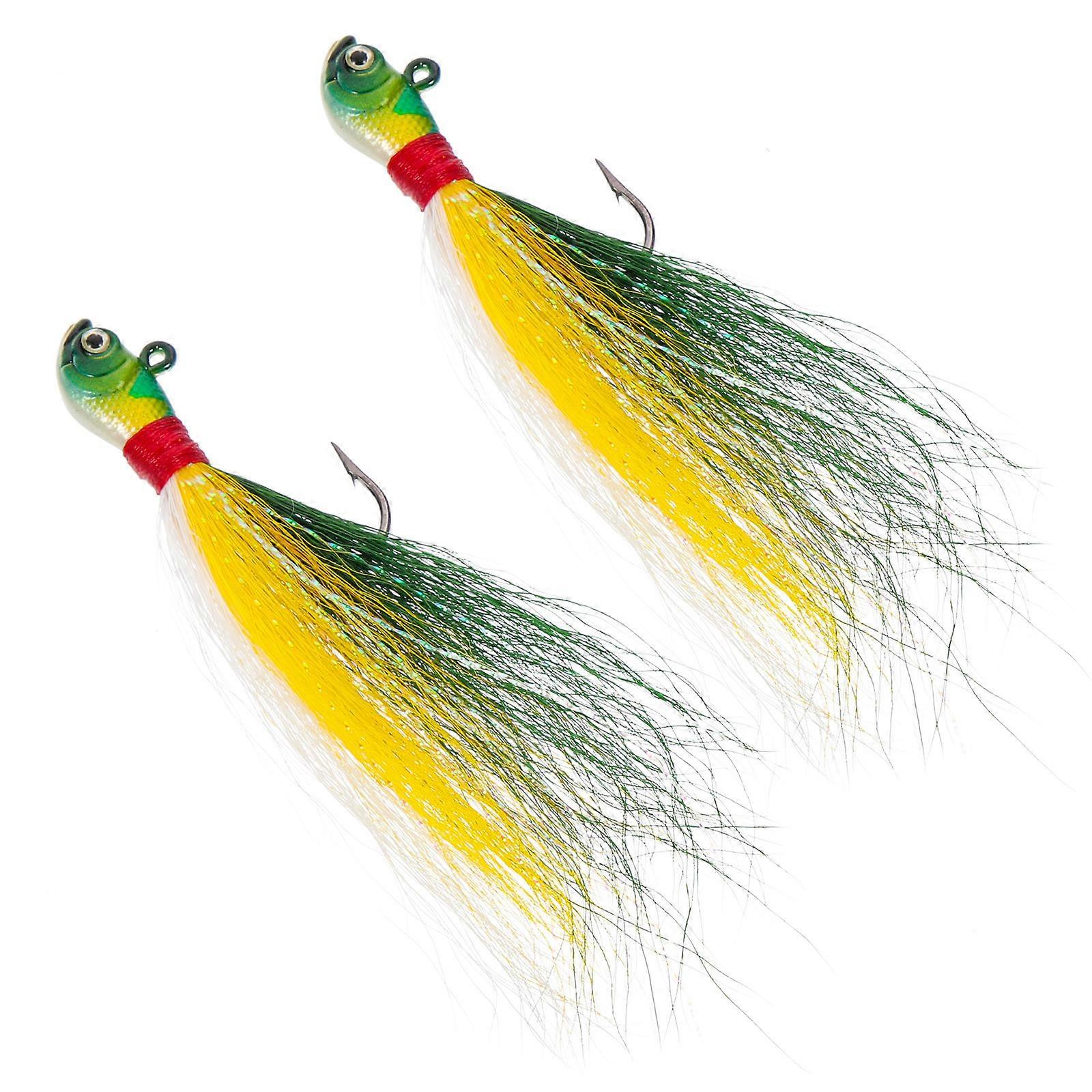 Fishing Lures 2Pack Durable Epoxy Surface Imitation Baits For Outdoor Fishing Assorted Color Realistic Design