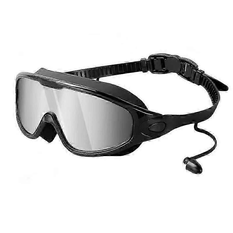 Anti fog UV swim goggles wide view no leaking