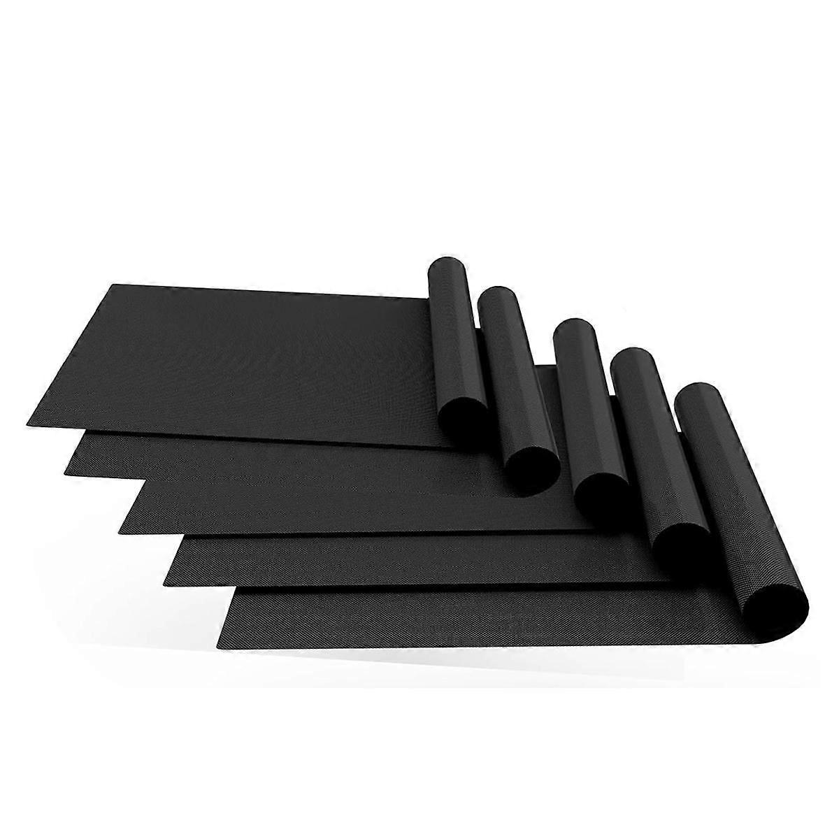 Oven Liners for Bottom of Oven, 5 Pack 16X24 Inch Thick Heavy Duty Non Stick Oven Mats, Reusable Ov