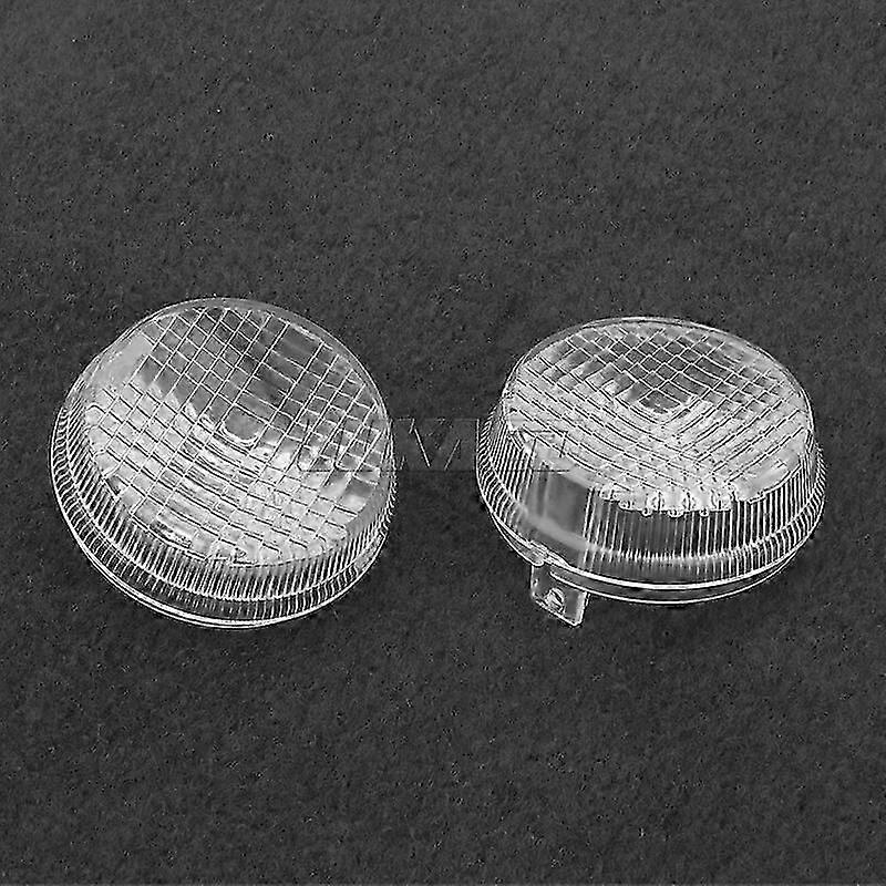 Motorcycle Front Rear Turn Signal Light Indicator Len Cover 2pcs/4pcs For Honda Shadow 98-18 Kawasaki Vulcan 1600 Classic Nomad