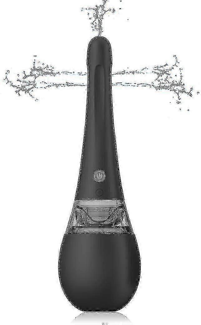 Automatic Electric Douche Enema Bulb, Rechargeable Cleansing System with 3 Intensities Modes 5 Sprin
