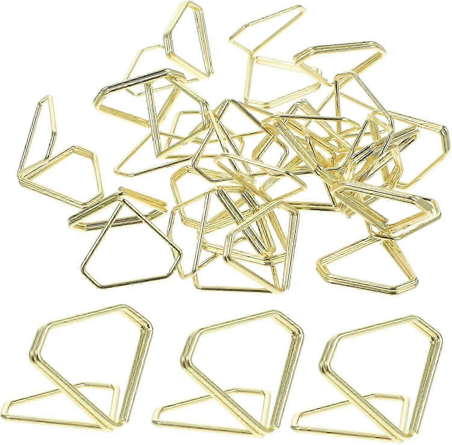 20pcs Diamond Shape Table Card Holders Place Card Stands for Weddings Birthdays