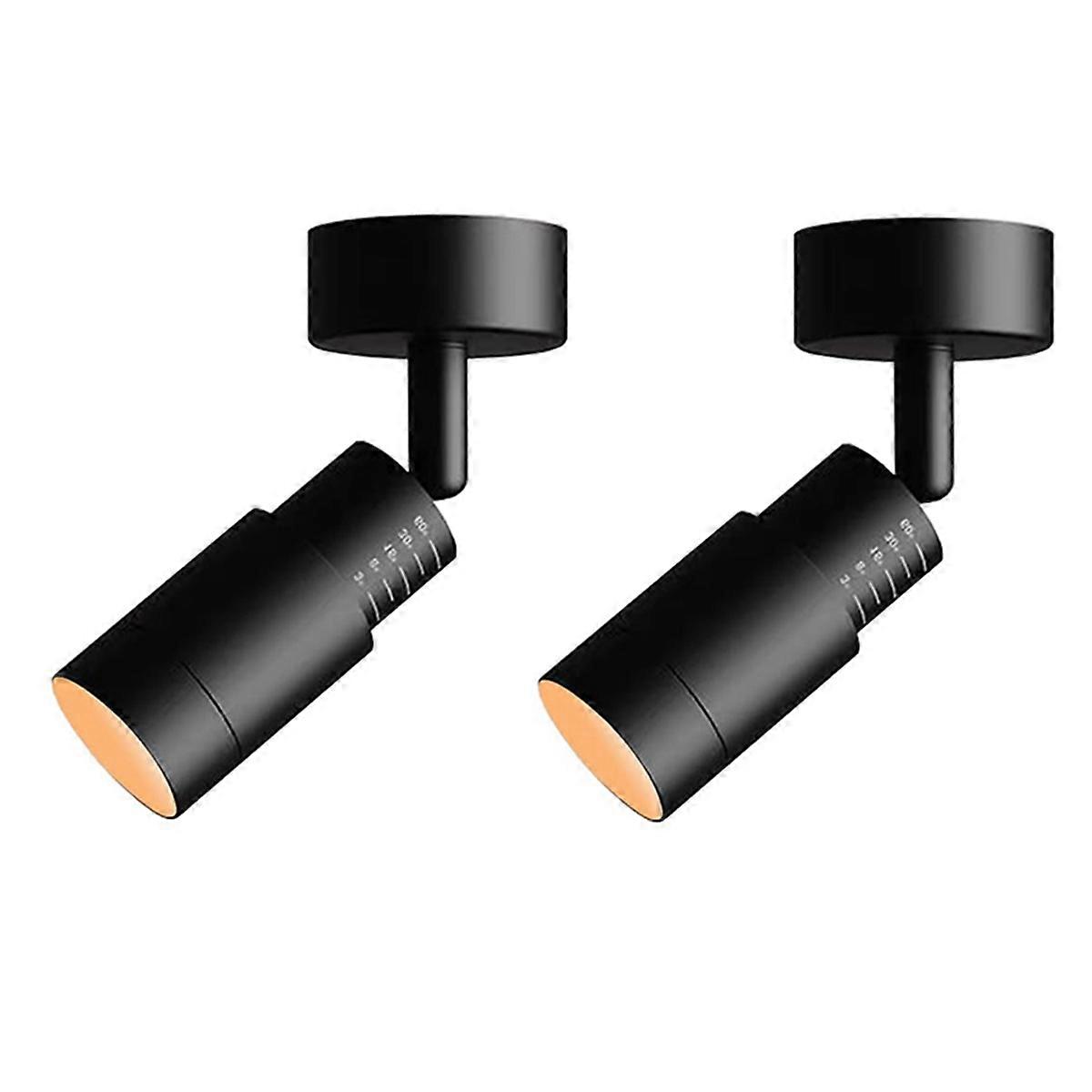 Led Spotlight Zoom of 3-60 Degree Adjustable Angle Beam Focus Spot Light Mini Small Mounted Ceiling Lamp Atmosphere B