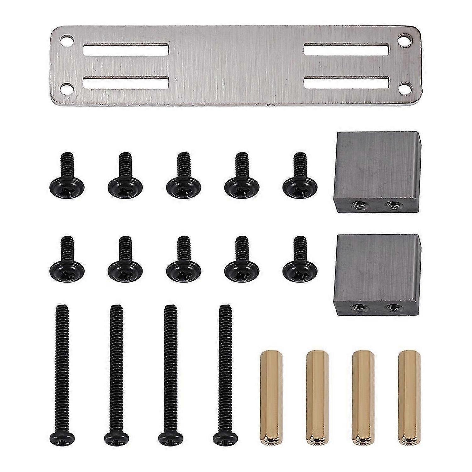Metal Servo Bracket Kit for B16 B36 C24 C34 1/16 RC Car,Titanium
