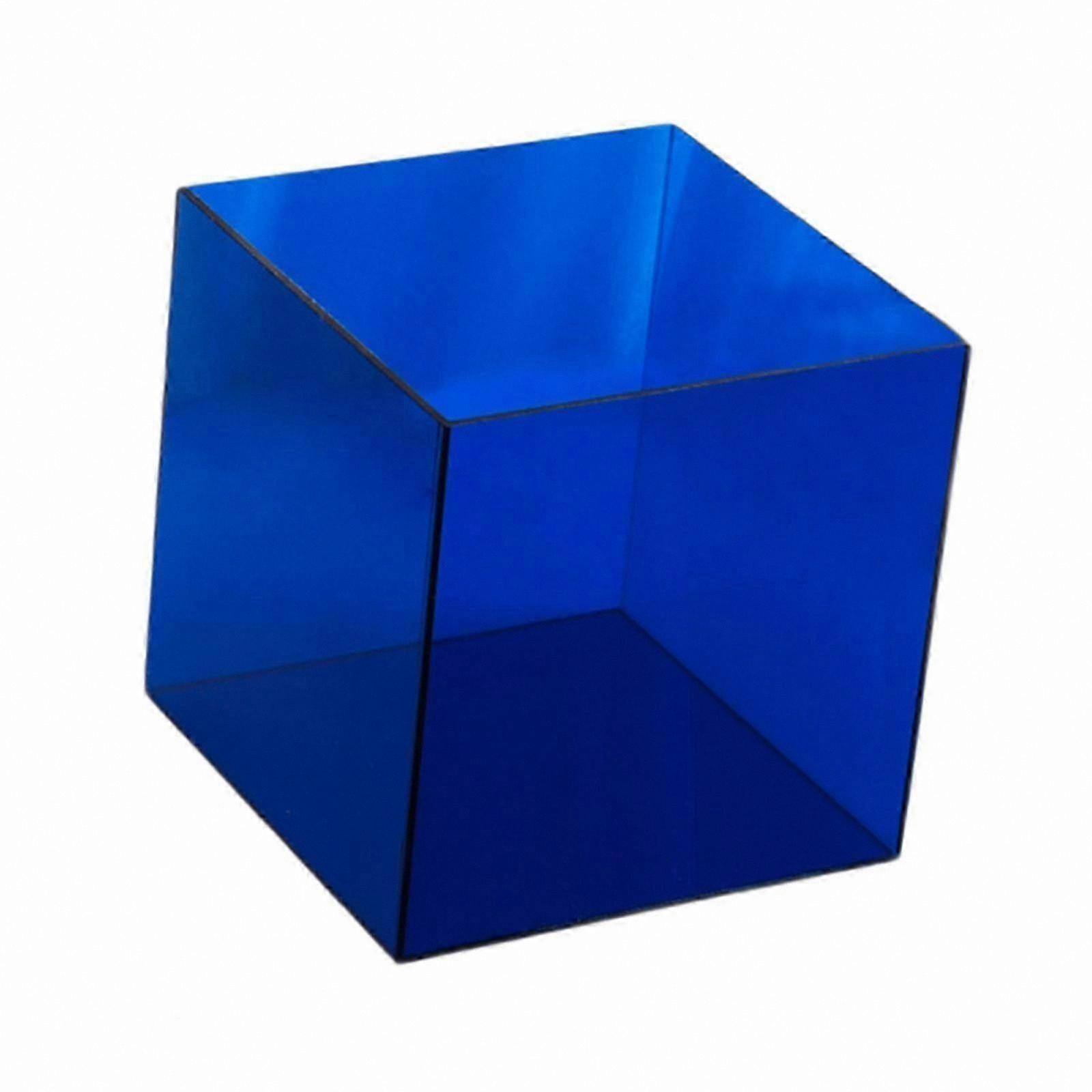 Clear Stackable Storage Cube Organizer for Dolls and Toys Display Case Container Box