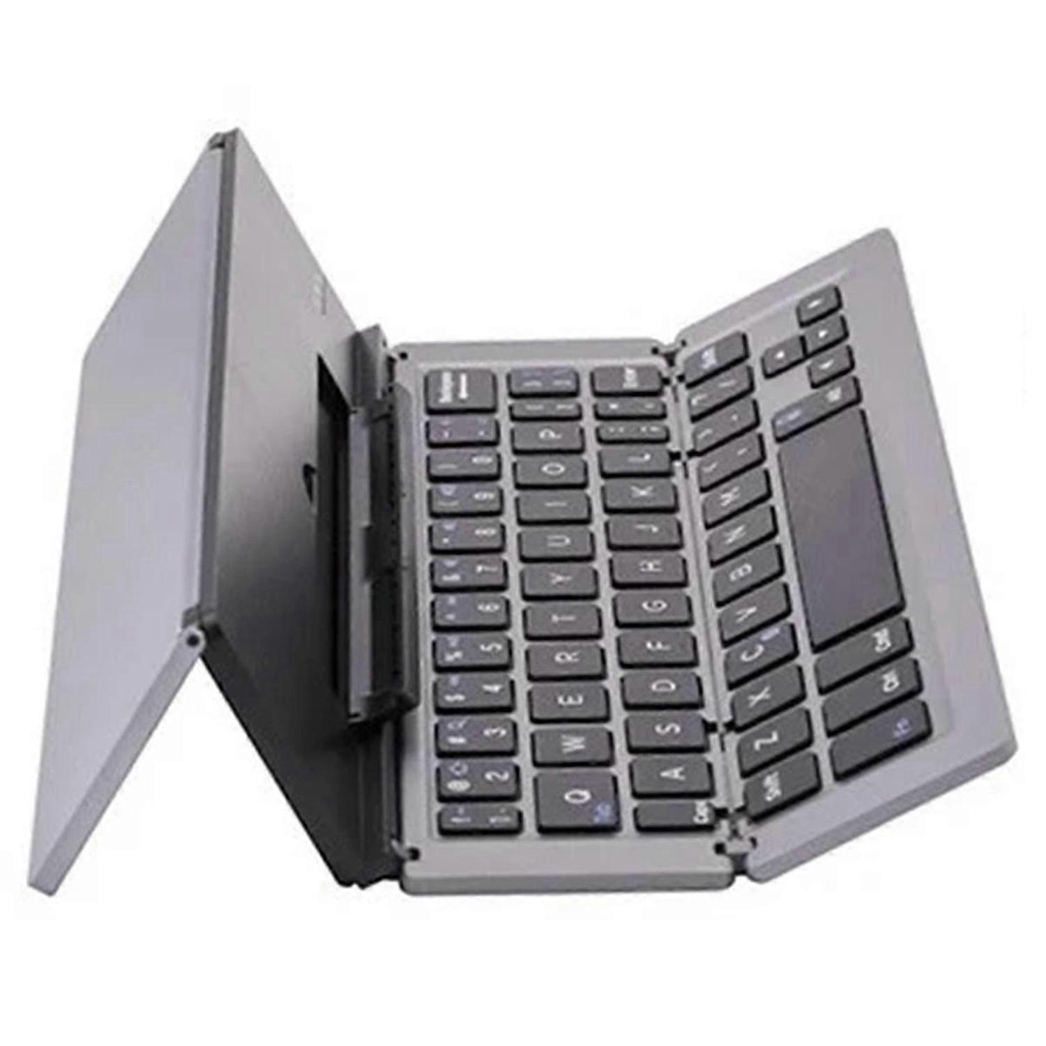 Portable Mini Folding Bluetooth Wireless Keyboard for Fold Tablet Laptop PC Android Foldable Keypad