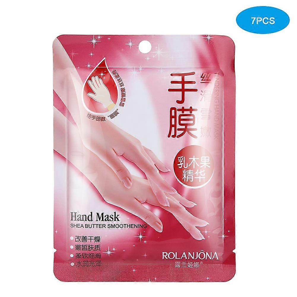 Shea Butter Hand Moisturizing Smoothing Gloves Exfoliating Skin Care Hand Mask