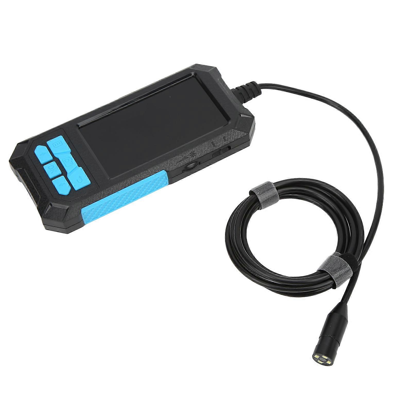 Borescope Inspection Camera 4.5" IPS Screen 14mm IP68 Waterproof