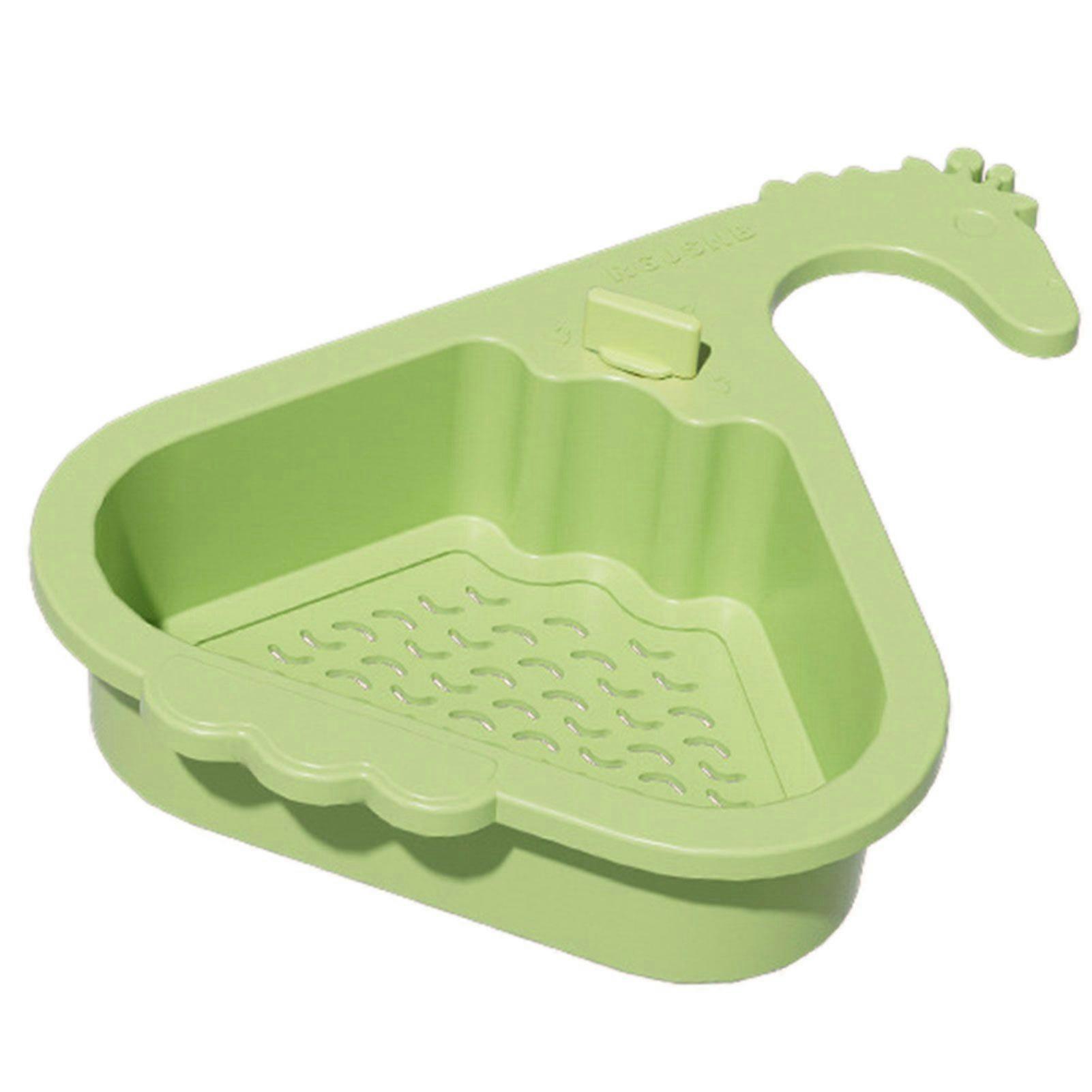 Faucet Hanging Filter Kitchen Sink Food Waste Catchers Faucet Mount with Press Dumping Self-Cleaning Design