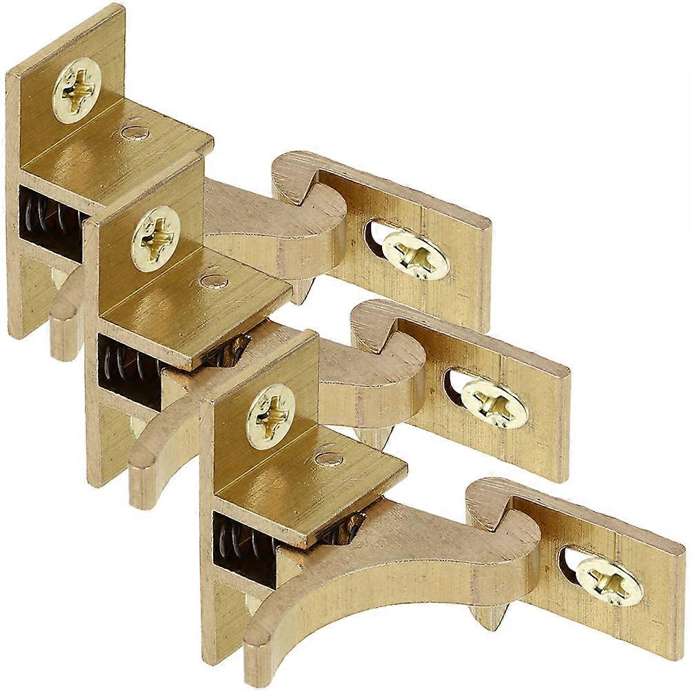 Copper Elbow Latch Locks for Door Cabinet Use 12Pcs Heavy Duty Catch
