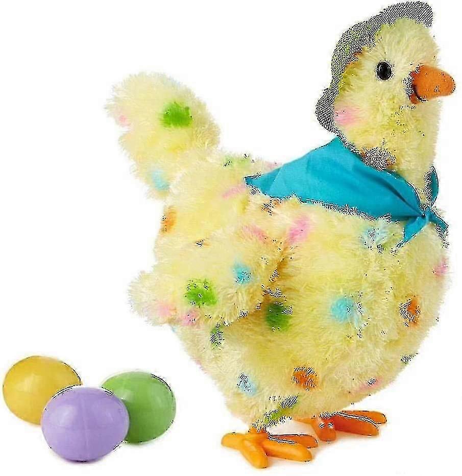 Hen The Eggs Laying Toy Plush Toy With Music Toy Doll