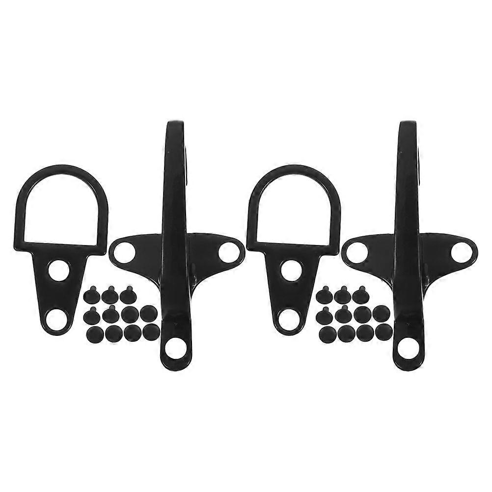 Metal Elegant Shawl Clips Zinc Alloy Buckle For Bags Coats Easy To Install And Remove 5 00X2 70X1 50CM Secure Closure 2Sets