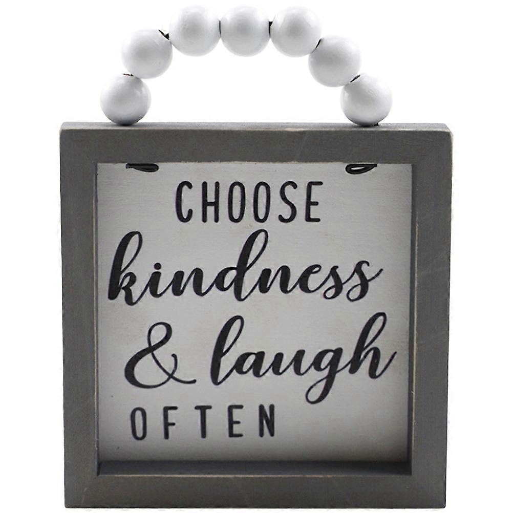 Wood Frame Wall Sign for Decoration Rustic Farmhouse Hanging Plaque