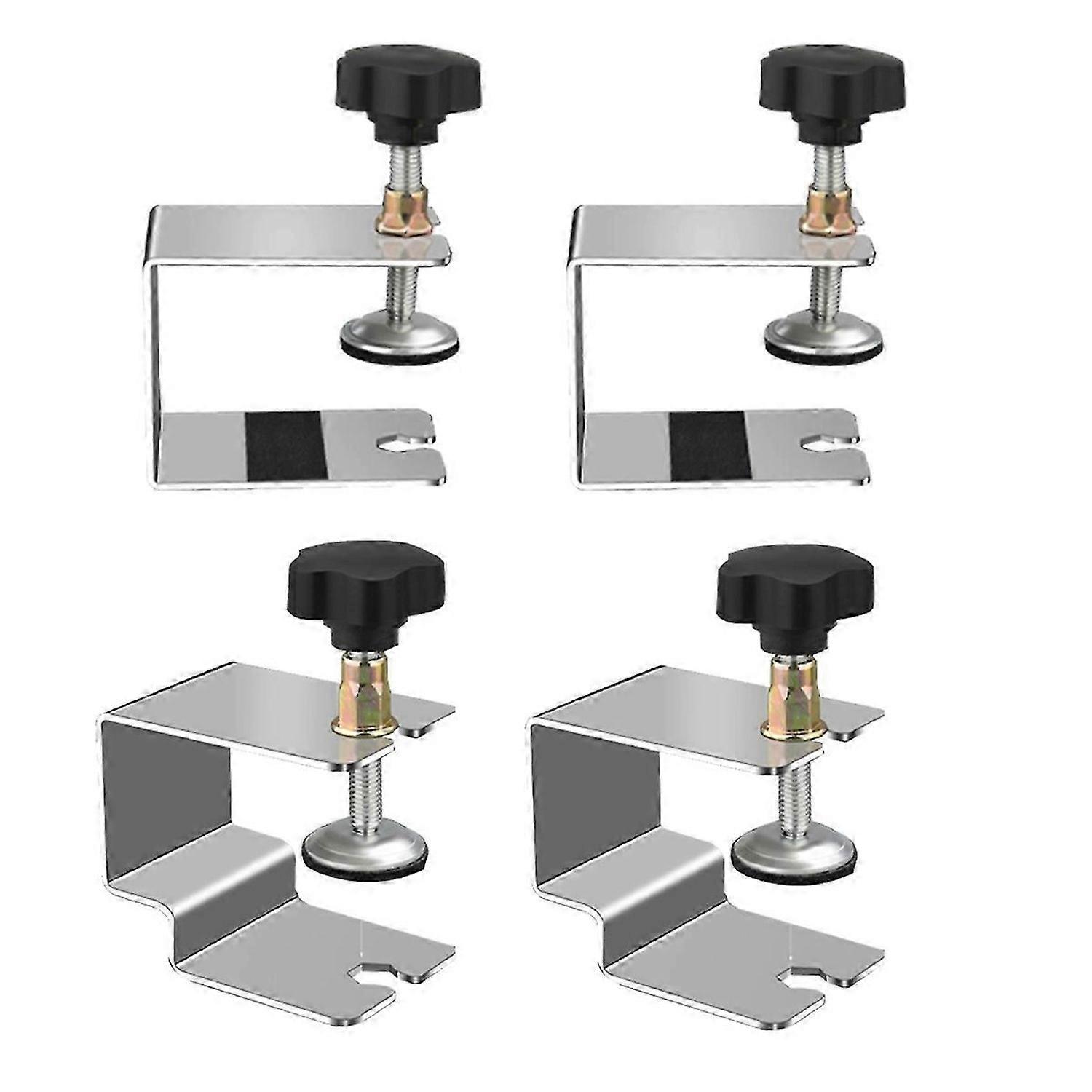 4PCS C Clamp Cabinet Hardware Jig Drawer Fixing Clip for Install Door Drawer Front Knobs Pulls Handl