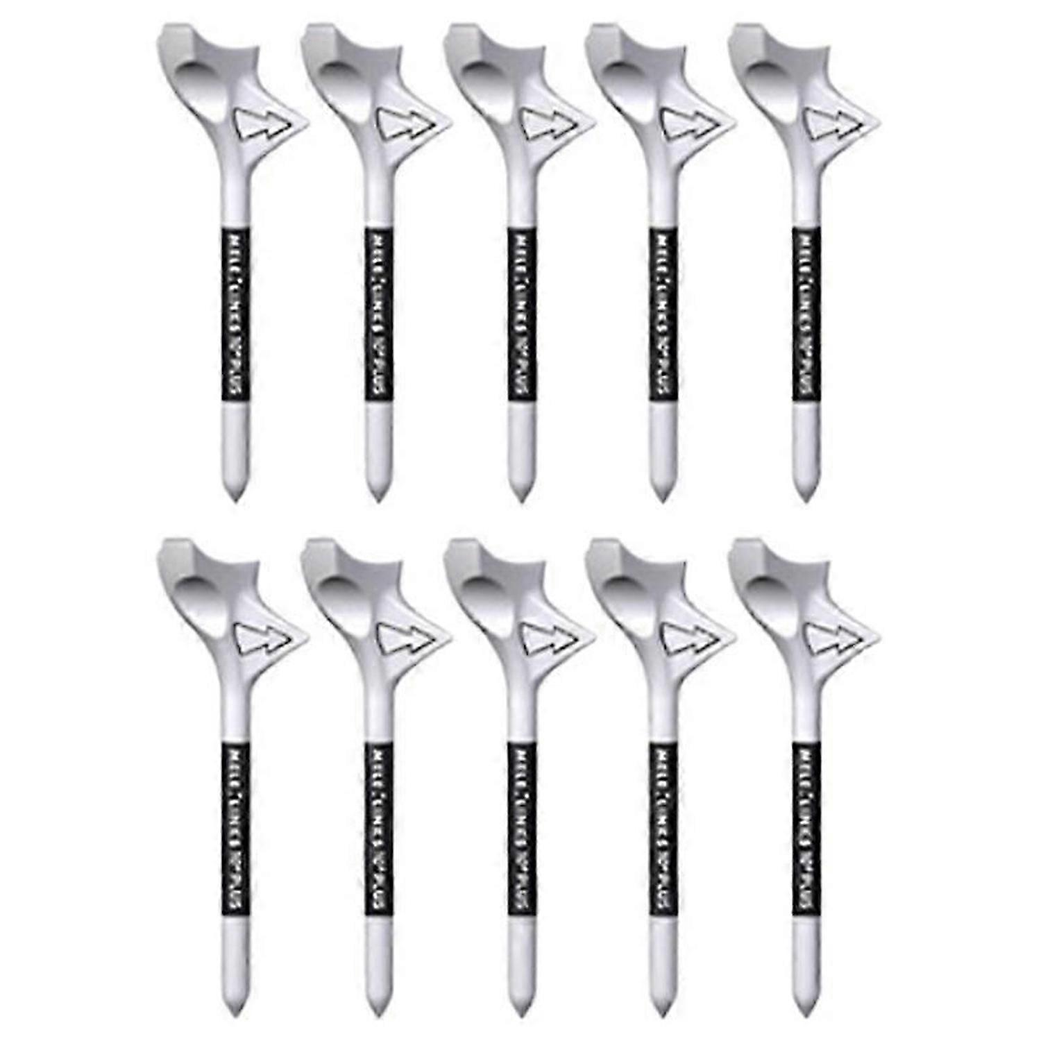 Golf Tee Rhombus Golf Tee Bracket 10° Diagonal Insert Plastic Tee Golf Speed Tee Golf Accessories