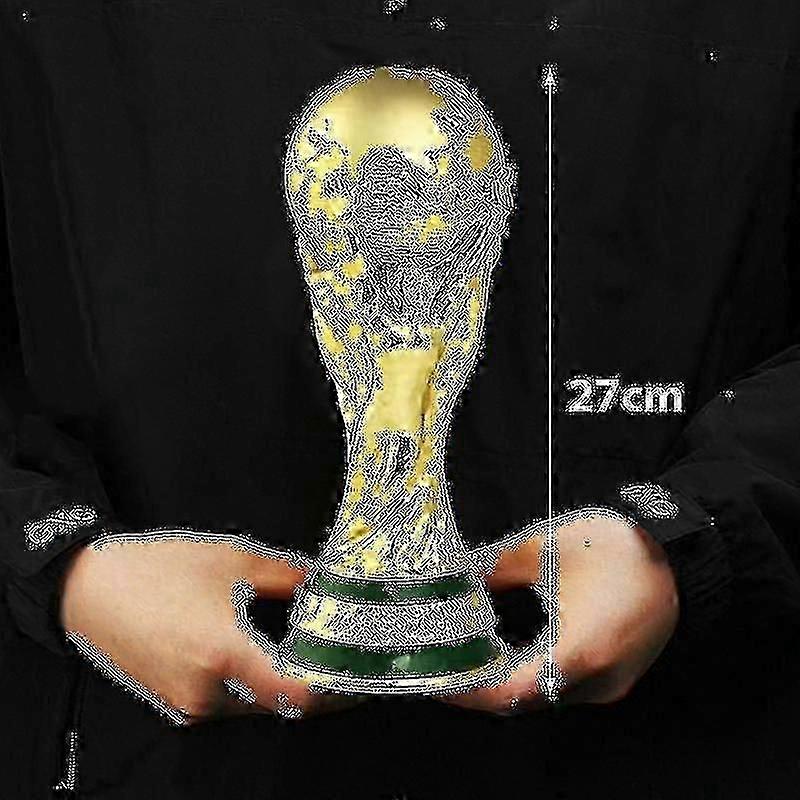 World Cup Football Trophy Resin Replica Trophy Model Soccer Fan Souvenir Gift