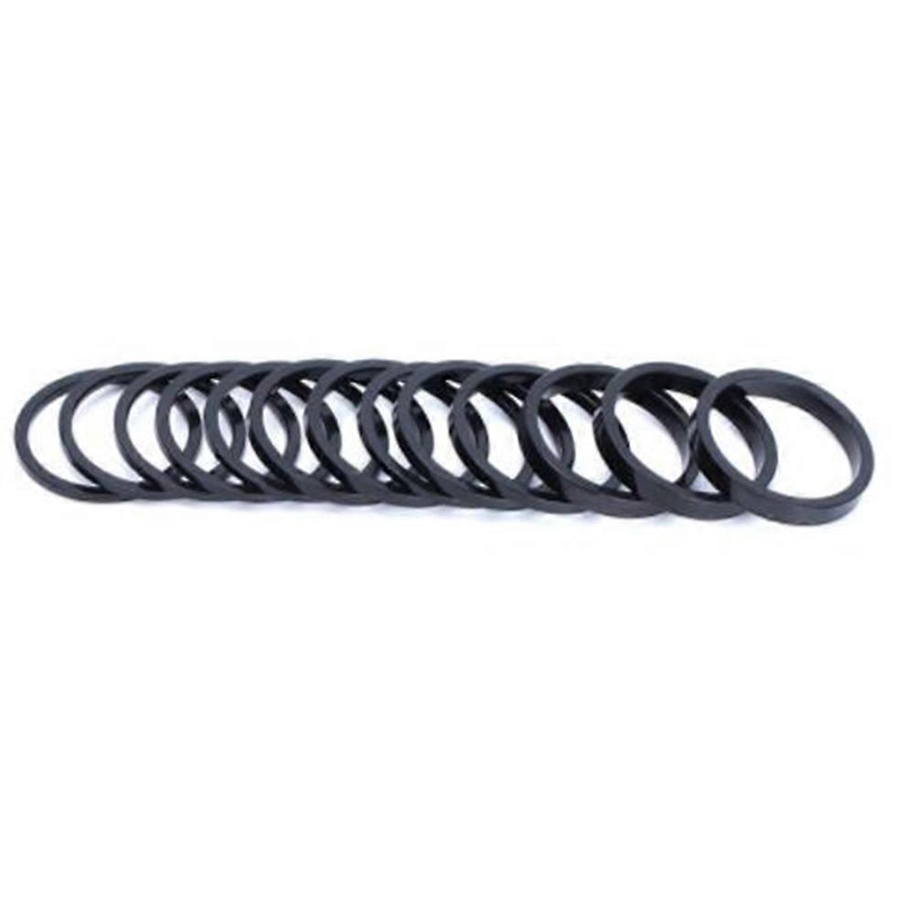 Headset Spacers Aluminium Alloy for Front Fork Handle 5Pcs Black