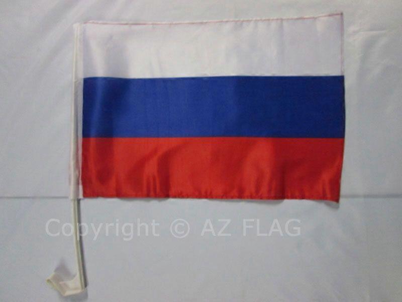 RUSLAND BILFLAG RUSSISKE BILFLAG BANNER TOMMER Form E 076
